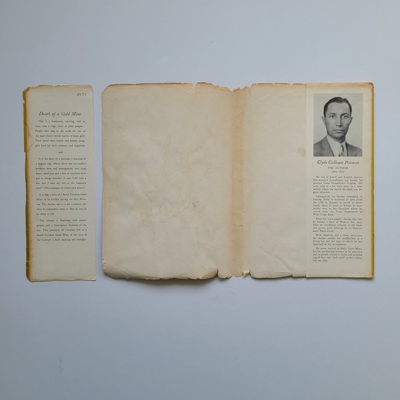 Local History Book Death of a Gold Mine Pittman Signed # 29 / 500 Haile SC 1st - Picture 8 of 16